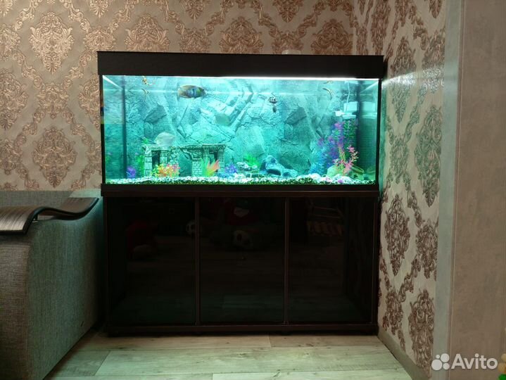 Аквариум с тумбой 300 литров