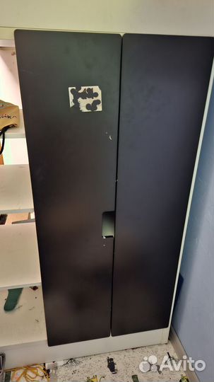 Шкаф-стеллаж от кровати-чердака Стува Икеа