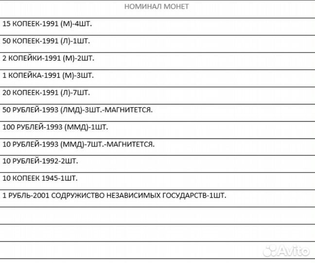 Продам монеты СССР