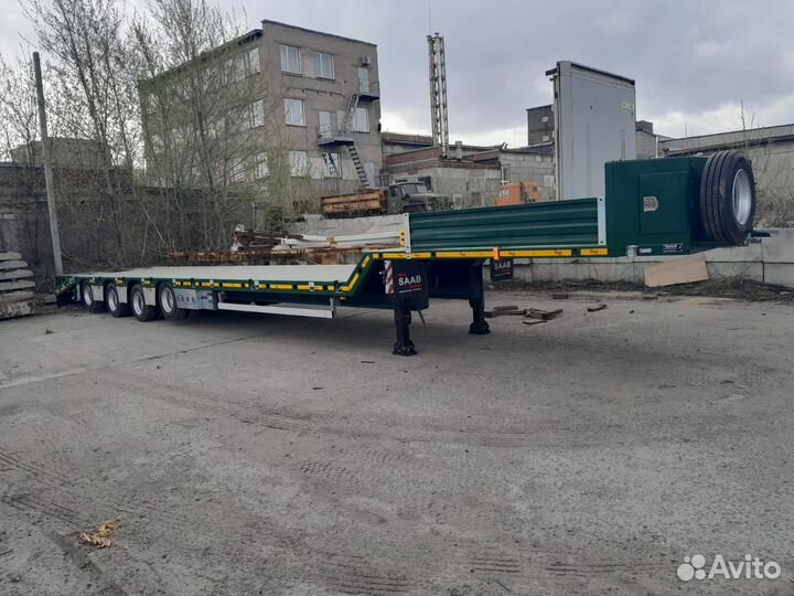 Полуприцеп трал (тяжеловоз) Saab 9891, 2023