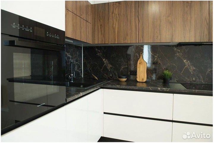 Угловая кухня на заказ Мойка в подарок