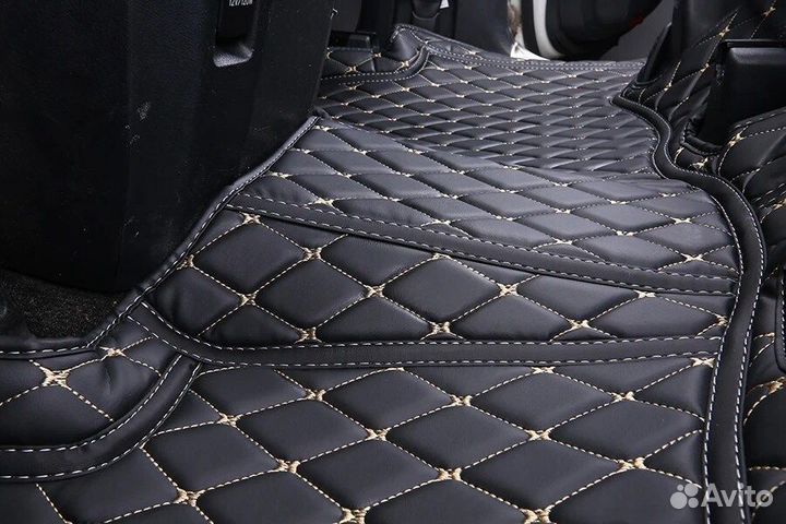 Автомобильные 3d коврики из экокожи