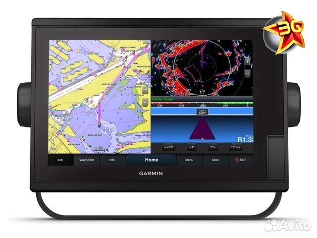Картплоттер Garmin gpsmap 1222 Plus 010-02322-00