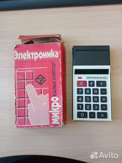 Калькулятор СССР счетная машинка япония