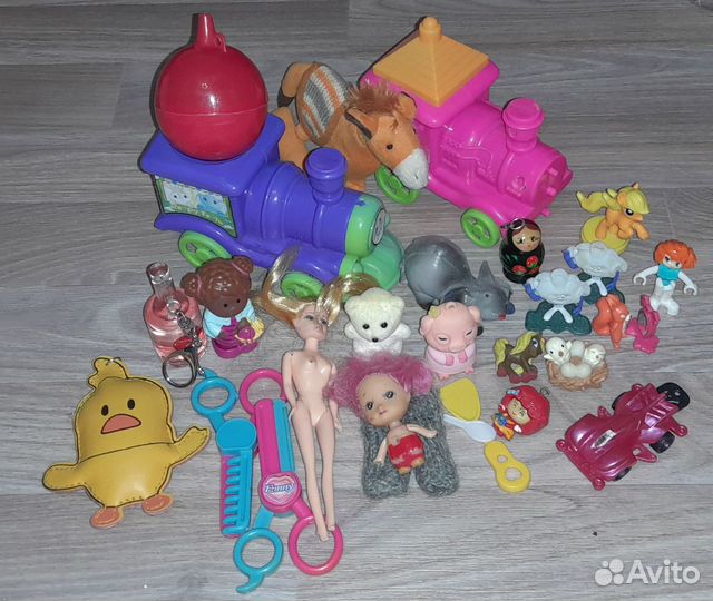 Игрушки киндеры, д/купания, спинеры, куклы+машинки