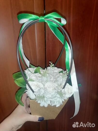 Мыльные розы букеты