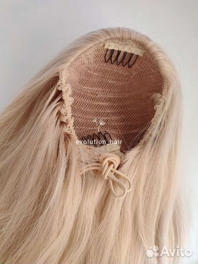 Хвост накладной, шиньон на фиксаторе