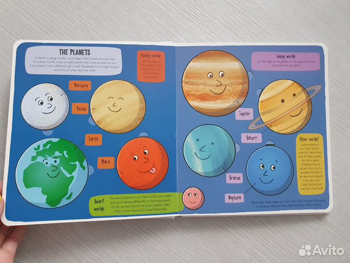 Книга про космос на английском Outer space