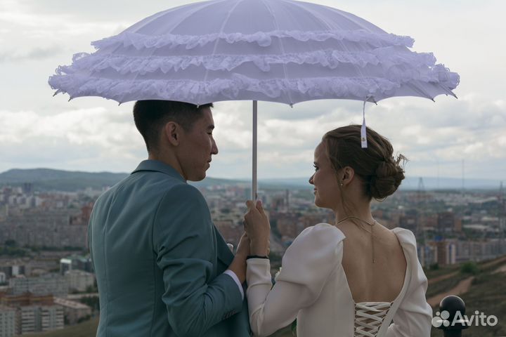 Свадебный зонт