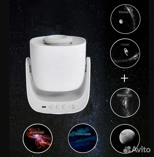 Реалистичный ночник для проектора Galaxy Sky