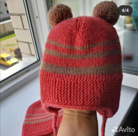Шапка зимняя для девочки