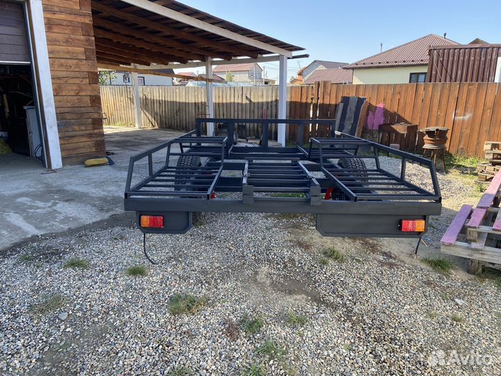 Прицеп для болотохода