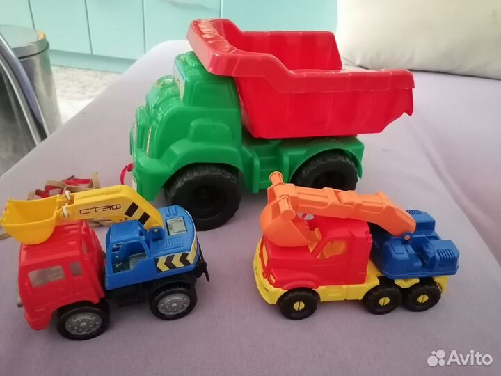 Детские машинки пакетом