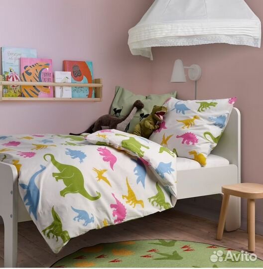 Динозавры Йэттелик, постельное белье Икеа