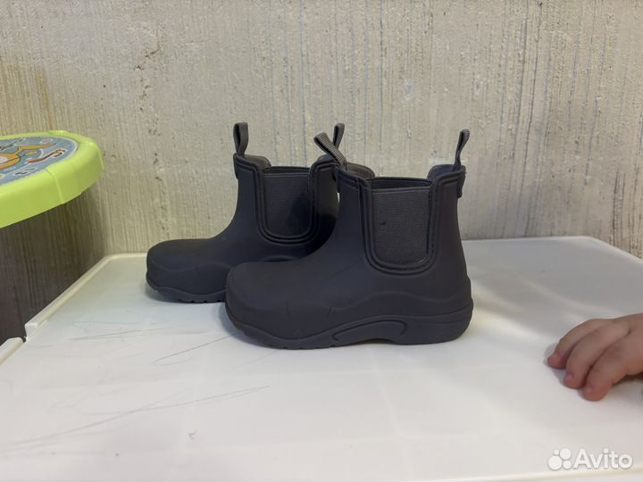 Резиновые сапоги челси детские