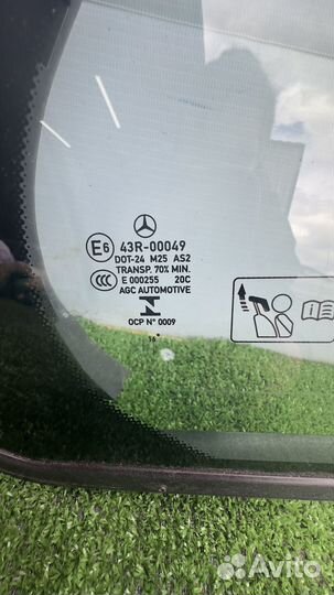 Форточка задняя левая и правая Mercedes W213