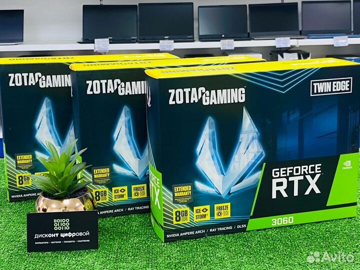 Видеокарта zotac gaming GeForce RTX 3060 Twin Edge
