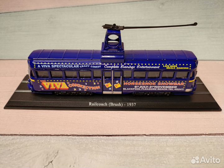 Модель трамвая Railcoach Brush 1937 1/87