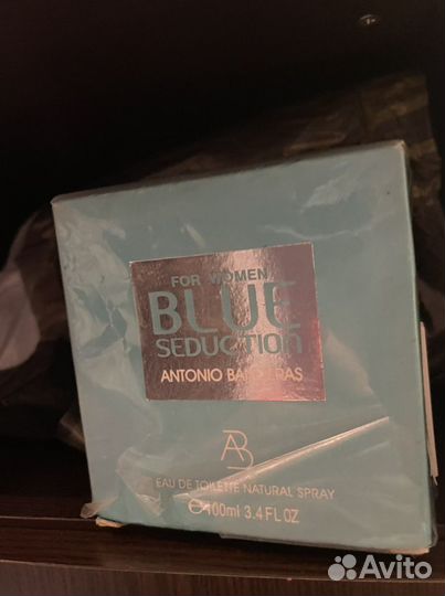 Туалетная вода женская antonio banderas bleu seduc