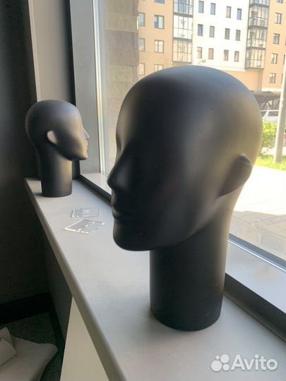 Манекен голова для шапок, очков