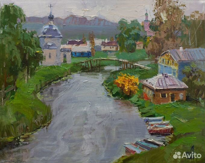 649 Суздаль.Река Каменка, автор - Анна Давыдченко