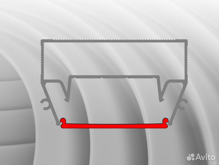Вставка alteza gamma-35 Парящая линия