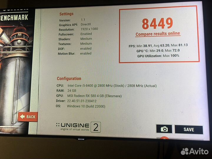 Msi Rx580 Gaming X 4gb