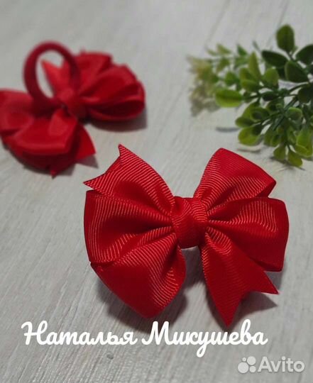 Бантики для волос