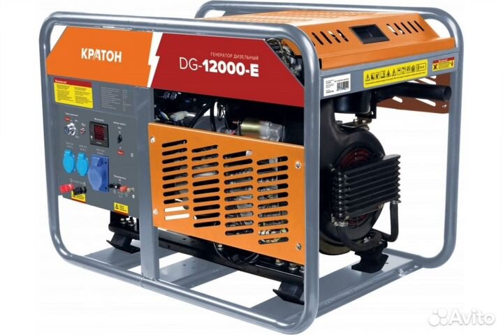 Дизельный генератор Кратон DG-12000-E