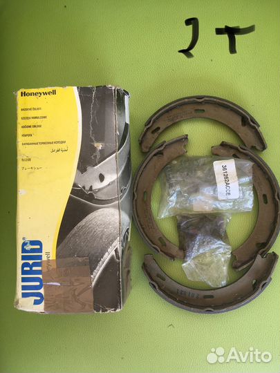 Mercedes w210 колодки ручника