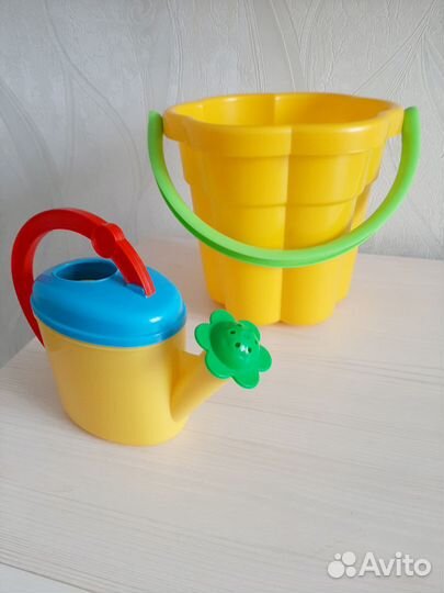 Ведерко детское и лейка