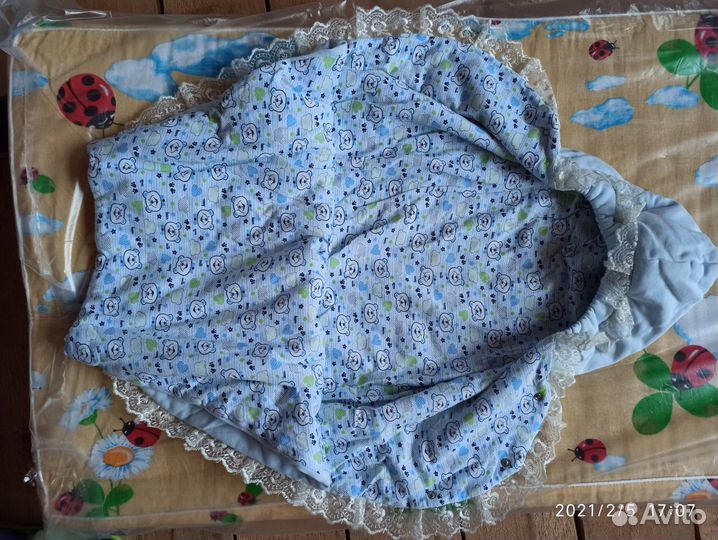 Конверт на выписку, для прогулок для мальчика