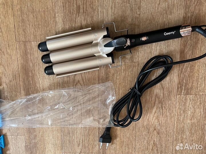 Плойка тройная для волос