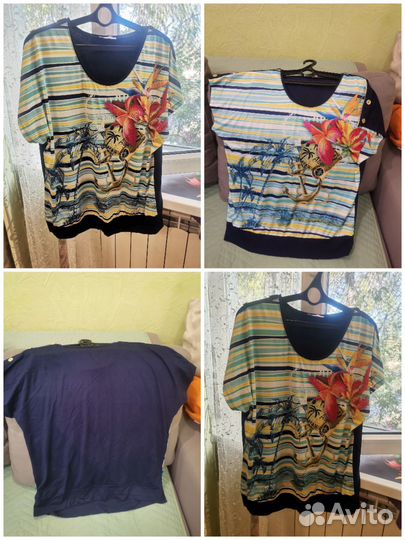 Женская одежда больших размеров б/у пакетом