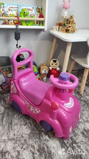 Машинка каталка для девочки
