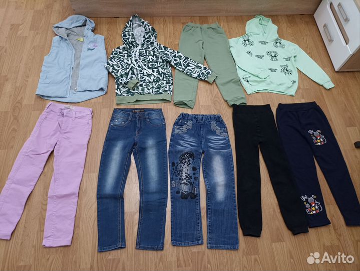 Одежда для девочки 116 пакетом