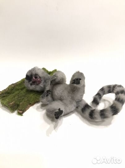 Мариозетка. Реалистичная игрушка из меха