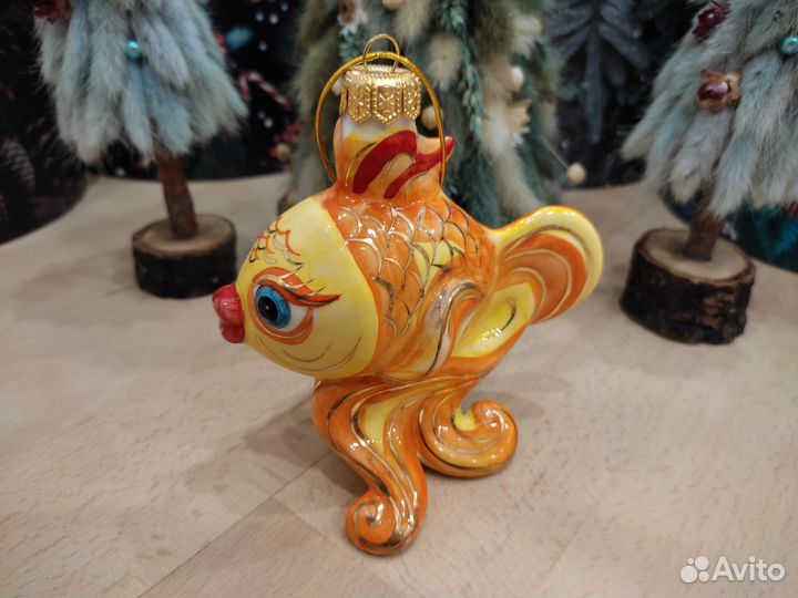 Лефортовский фарфор ёлочные игрушки