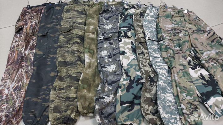 Тактические штаны на флисе