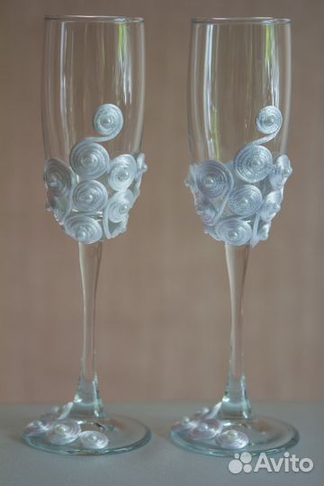Свадебные бокалы №8