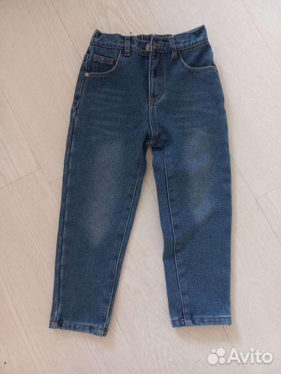 Джинсы для девочки 110