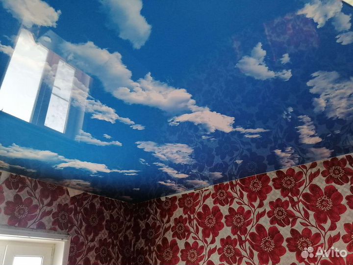 Натяжные потолки. Большой выбор фактур, цветов