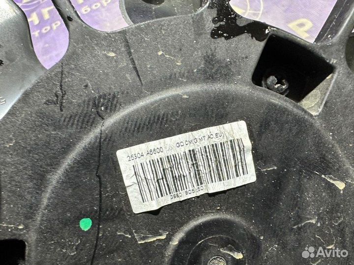 Вентилятор радиатора Kia Ceed JD G4LC 1.4 2016