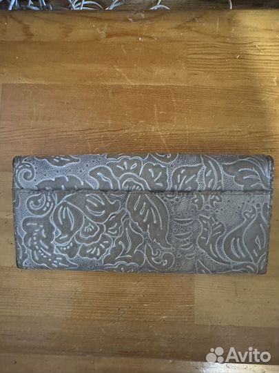 Кошелек аскент натуральная кожа