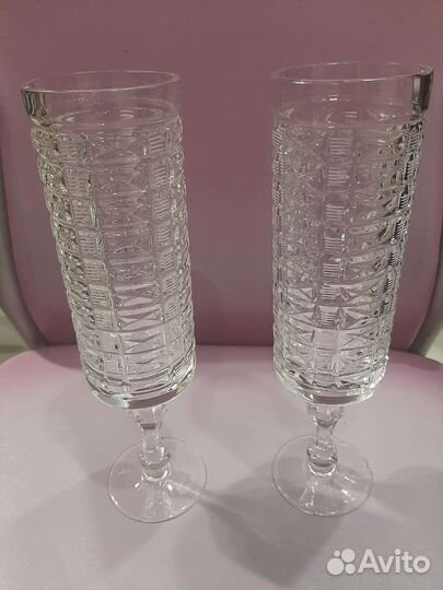Хрустальные фужеры бокалы СССР