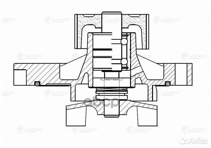 Насос водяной для а/м VW Transporter T4 (90) 2