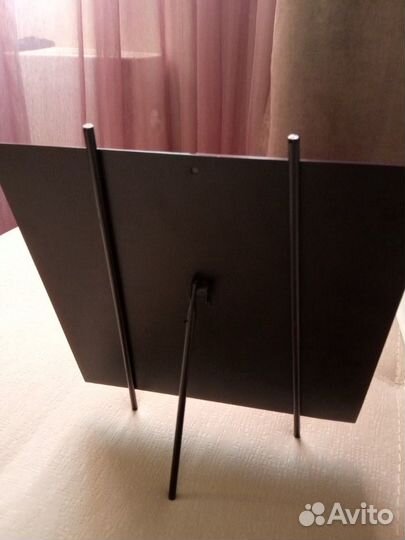 Рамка на 4 фото 9*9 PATA магнит.,металл