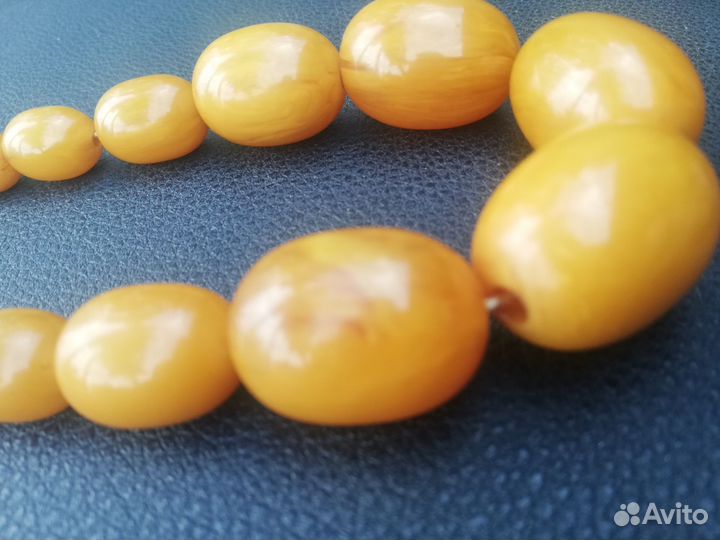 Бусы янтарь СССР