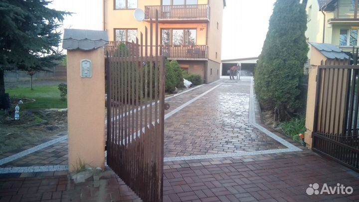 Укладка тротуарной плитки