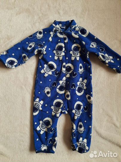 Флисовый комбинезон 80/86